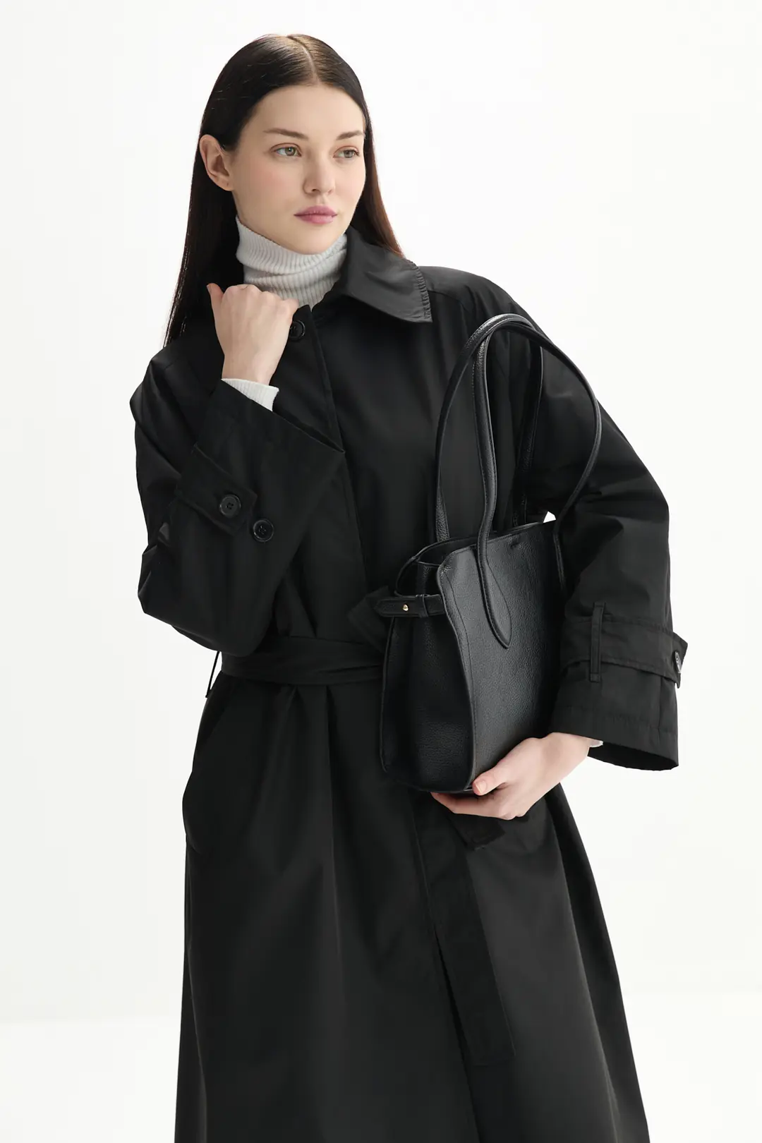 Kemerli Oversize Trençkot 23