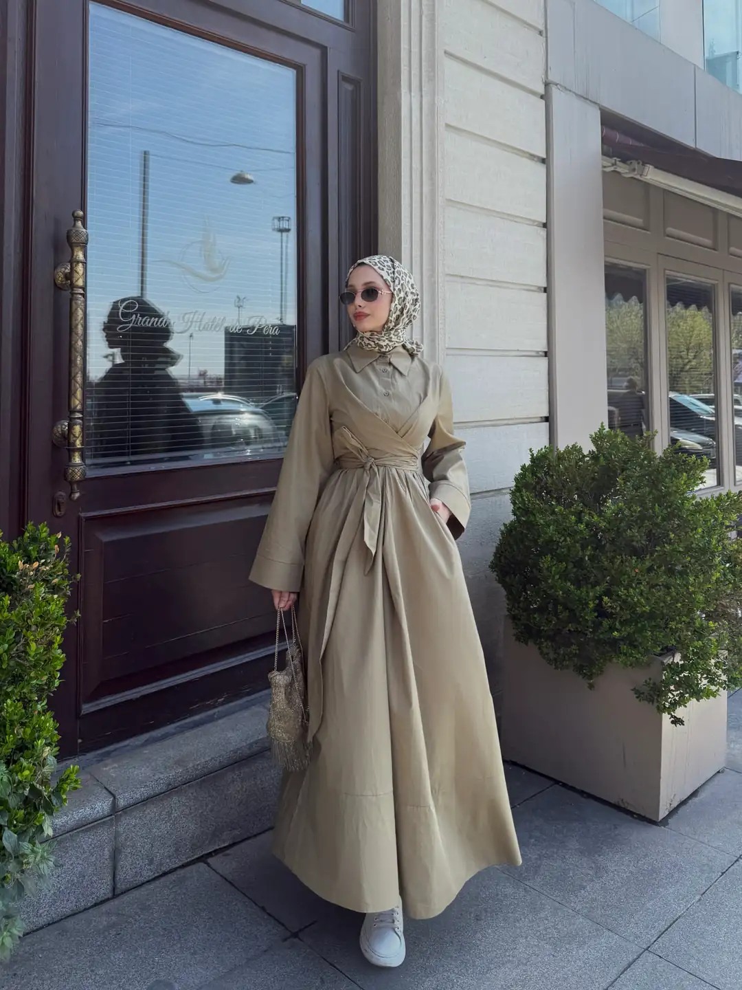 Çapraz Bağlamalı Elbise 14