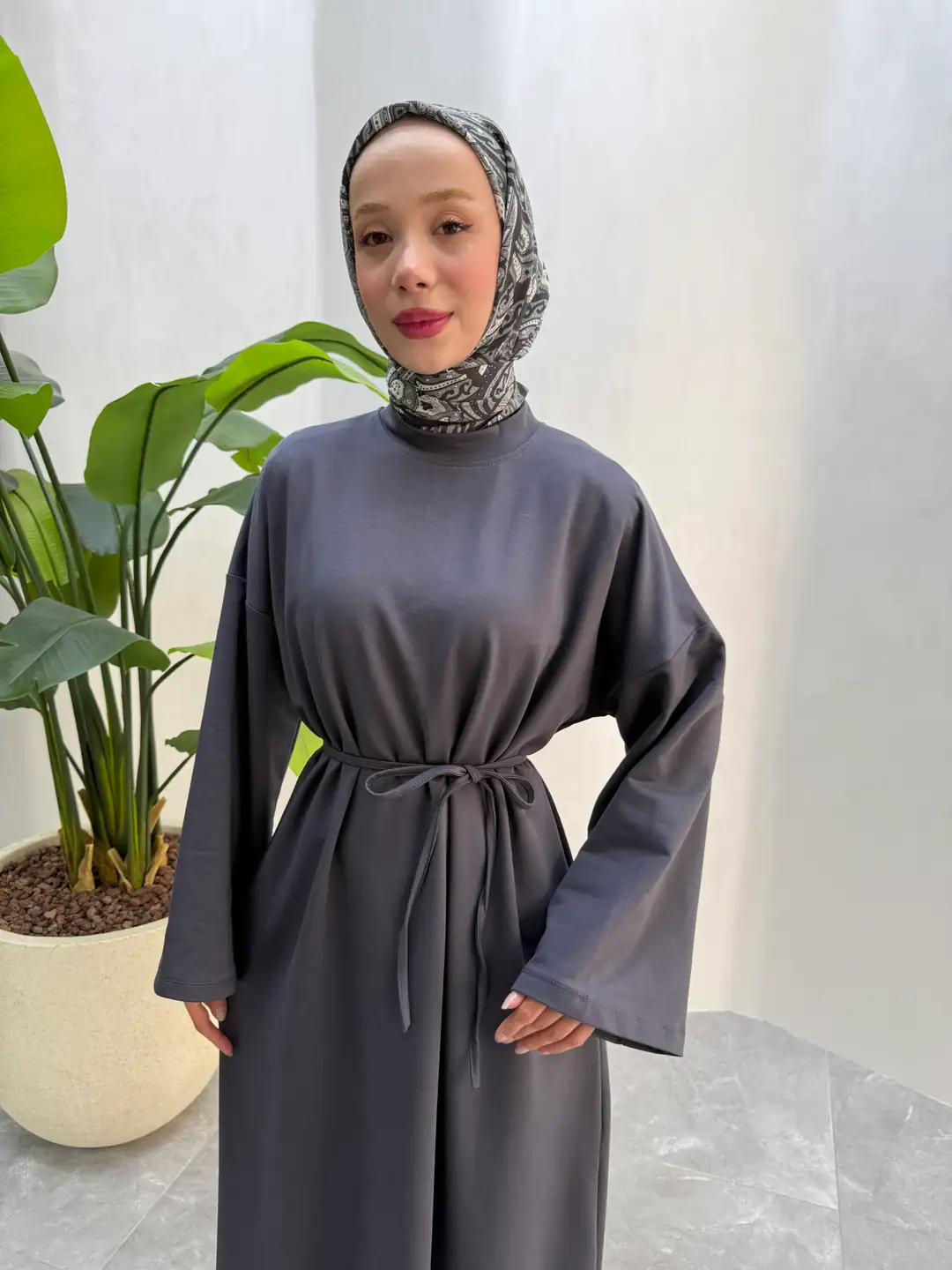Rahat Kesim Oversize Elbise 5