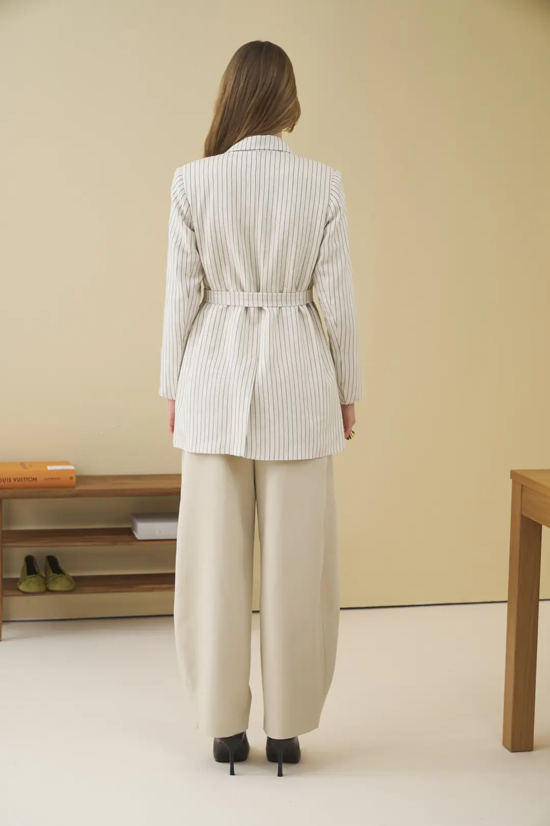 Keten Blazer Ceket 6