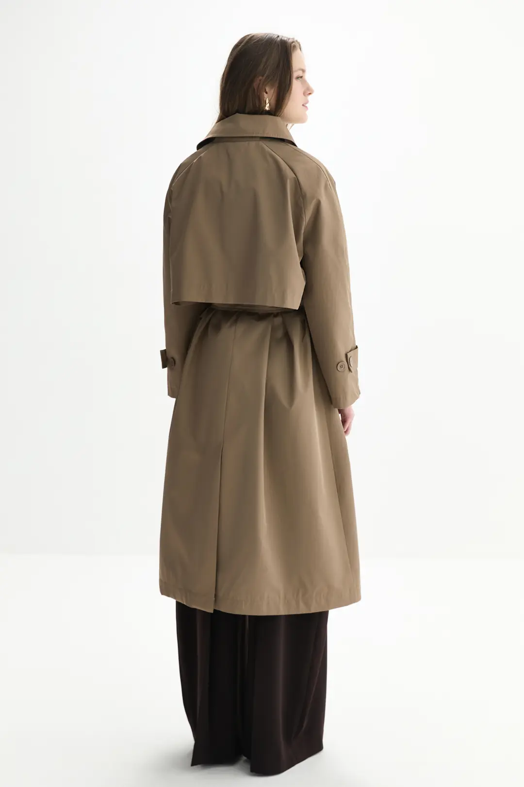 Kemerli Oversize Trençkot 6