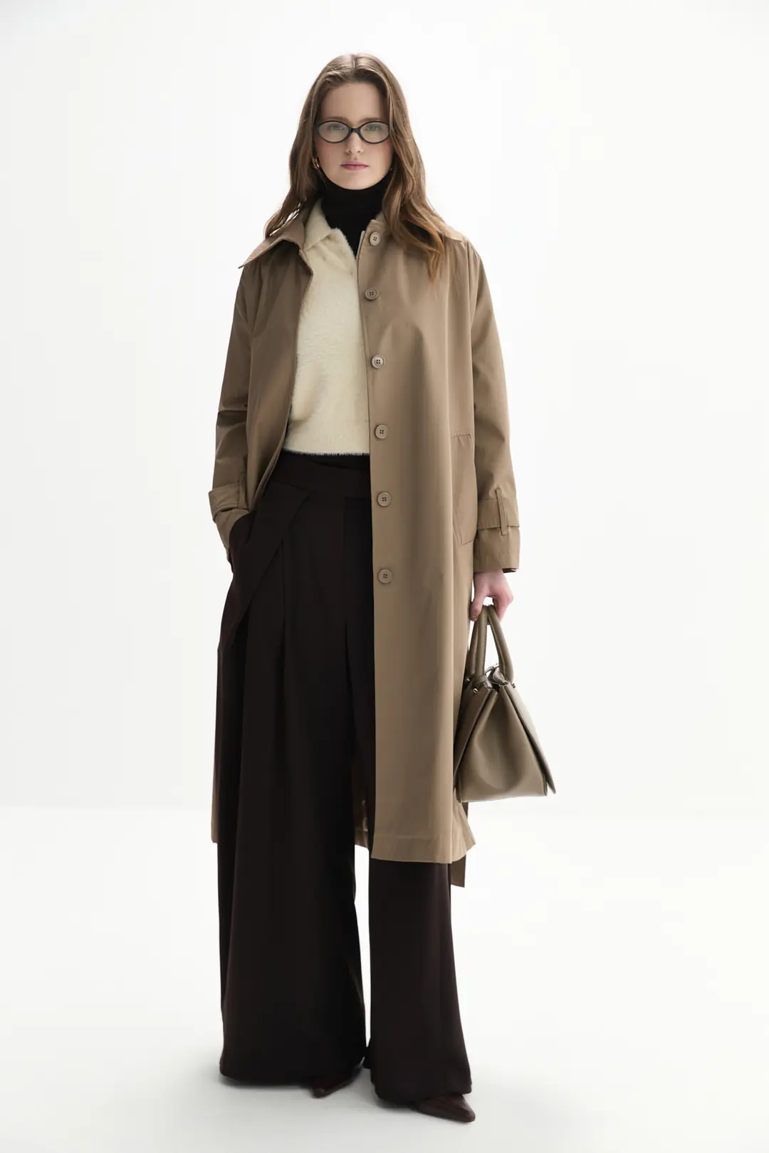 Kemerli Oversize Trençkot 2