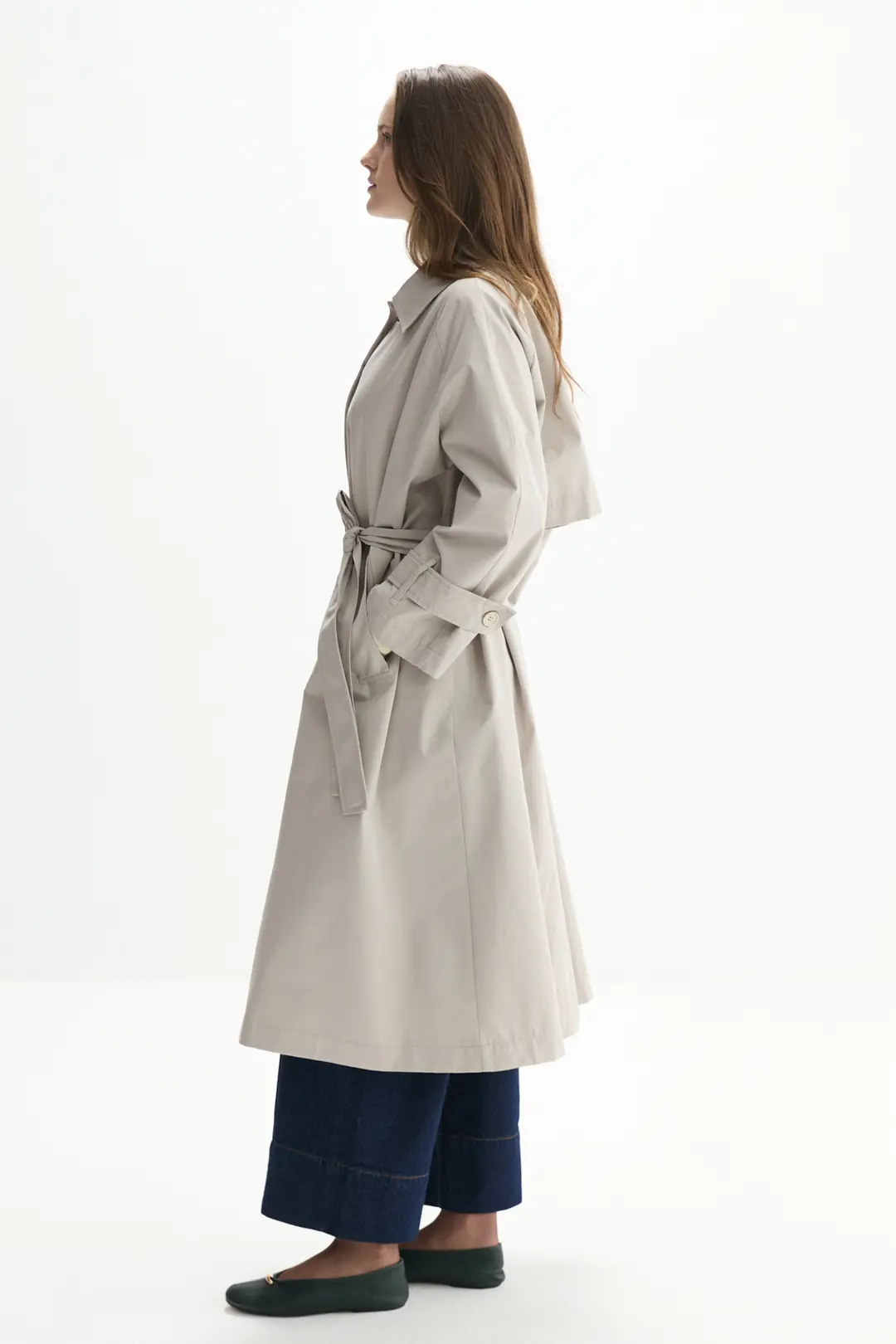 Kemerli Oversize Trençkot 11