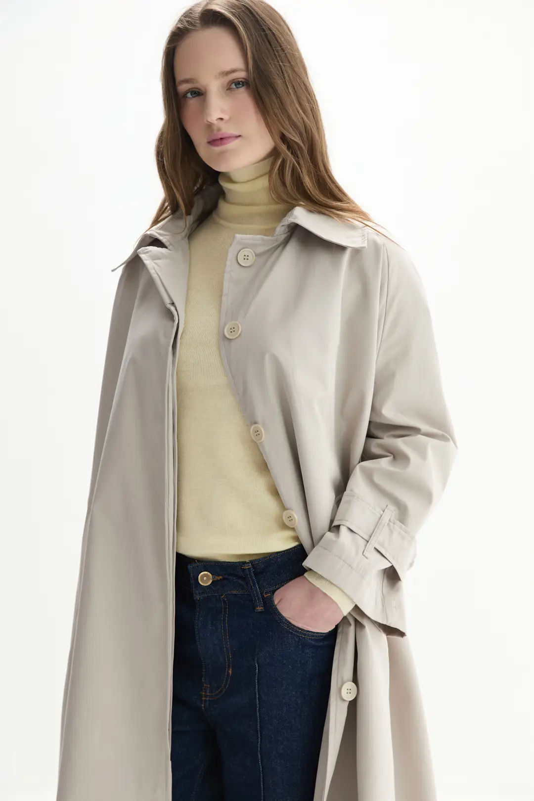 Kemerli Oversize Trençkot 7