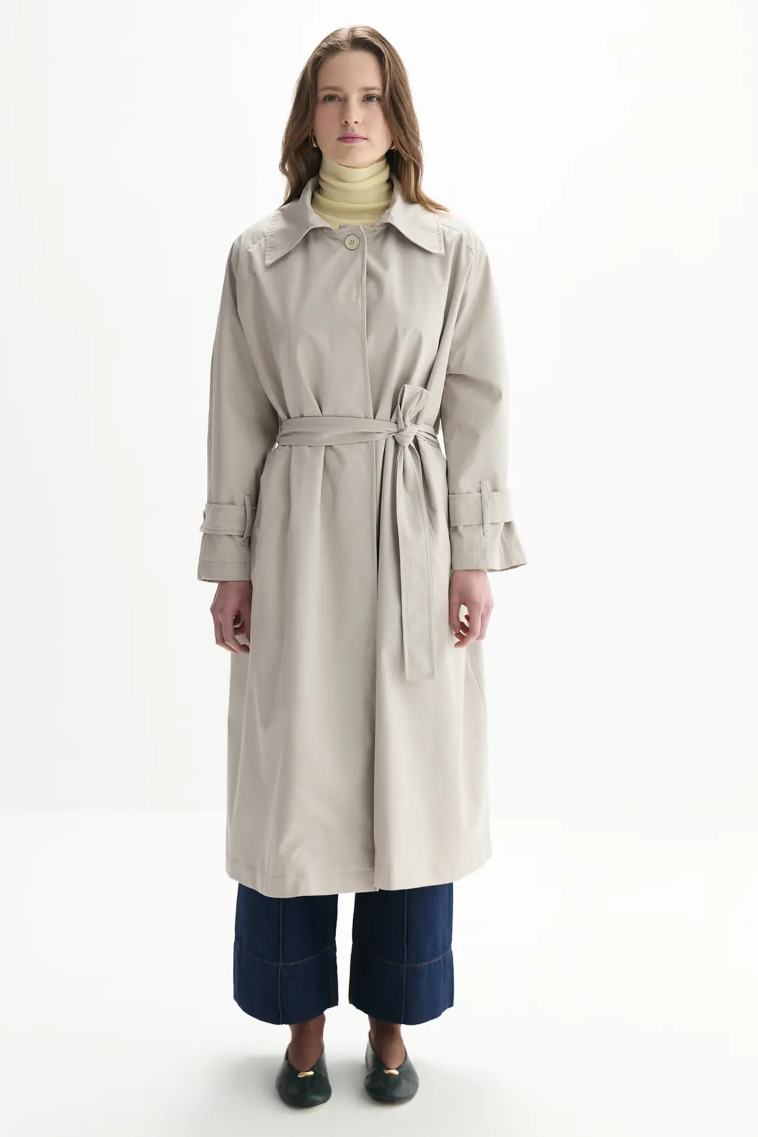 Kemerli Oversize Trençkot 9