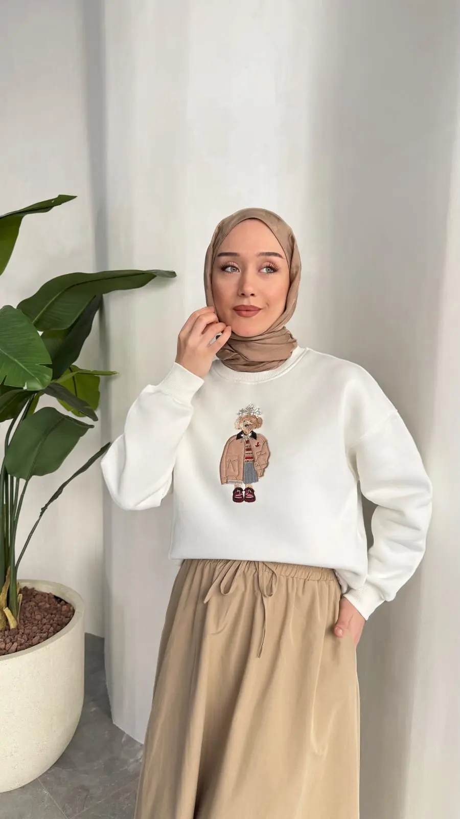 Nakışlı Sweat