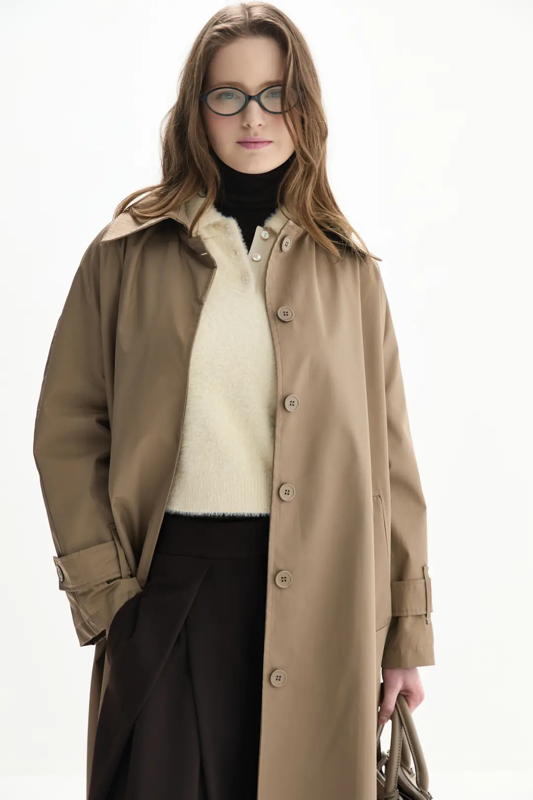 Kemerli Oversize Trençkot
