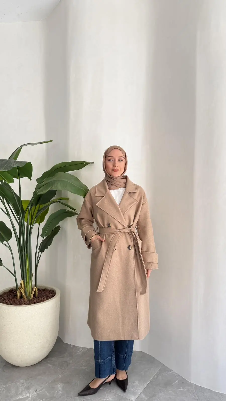 Premium Kaşe Kaban