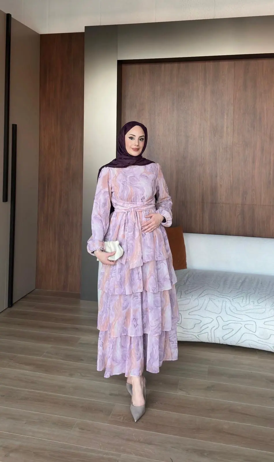 Eliora Katlı Elbise 5