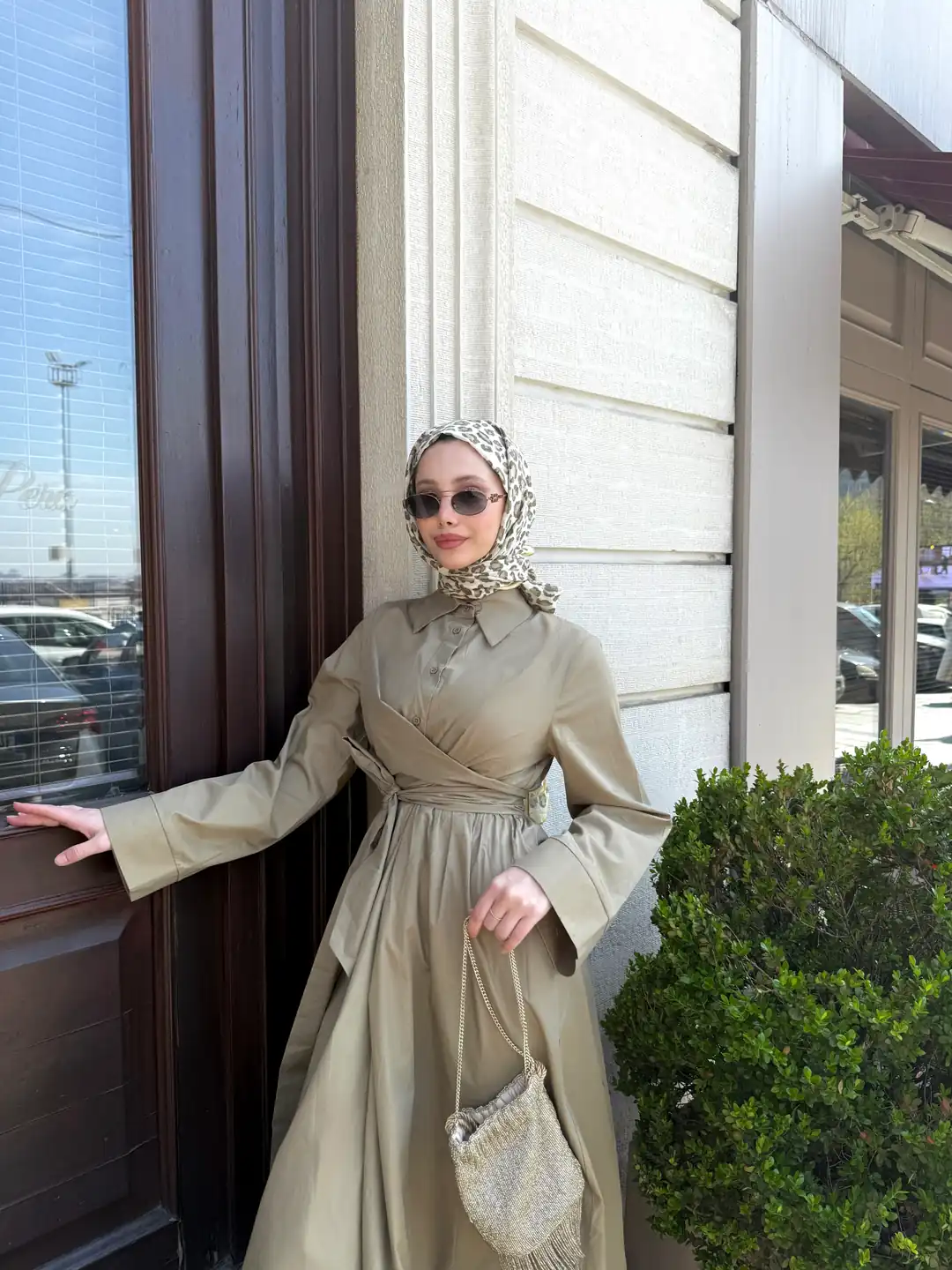 Çapraz Bağlamalı Elbise 17