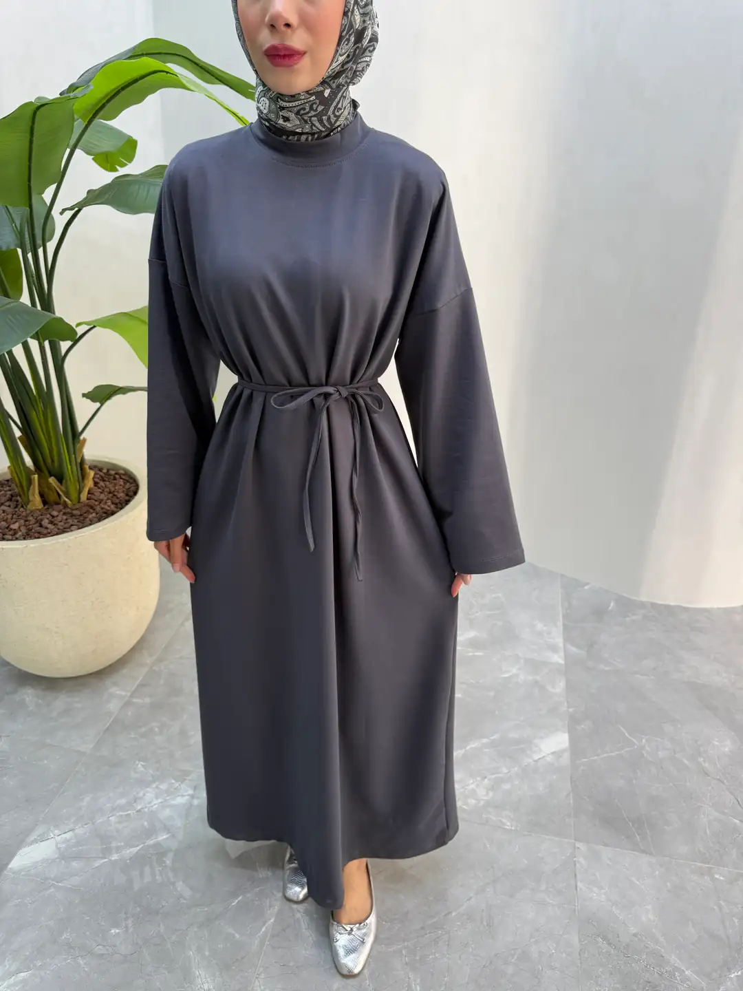 Rahat Kesim Oversize Elbise 4