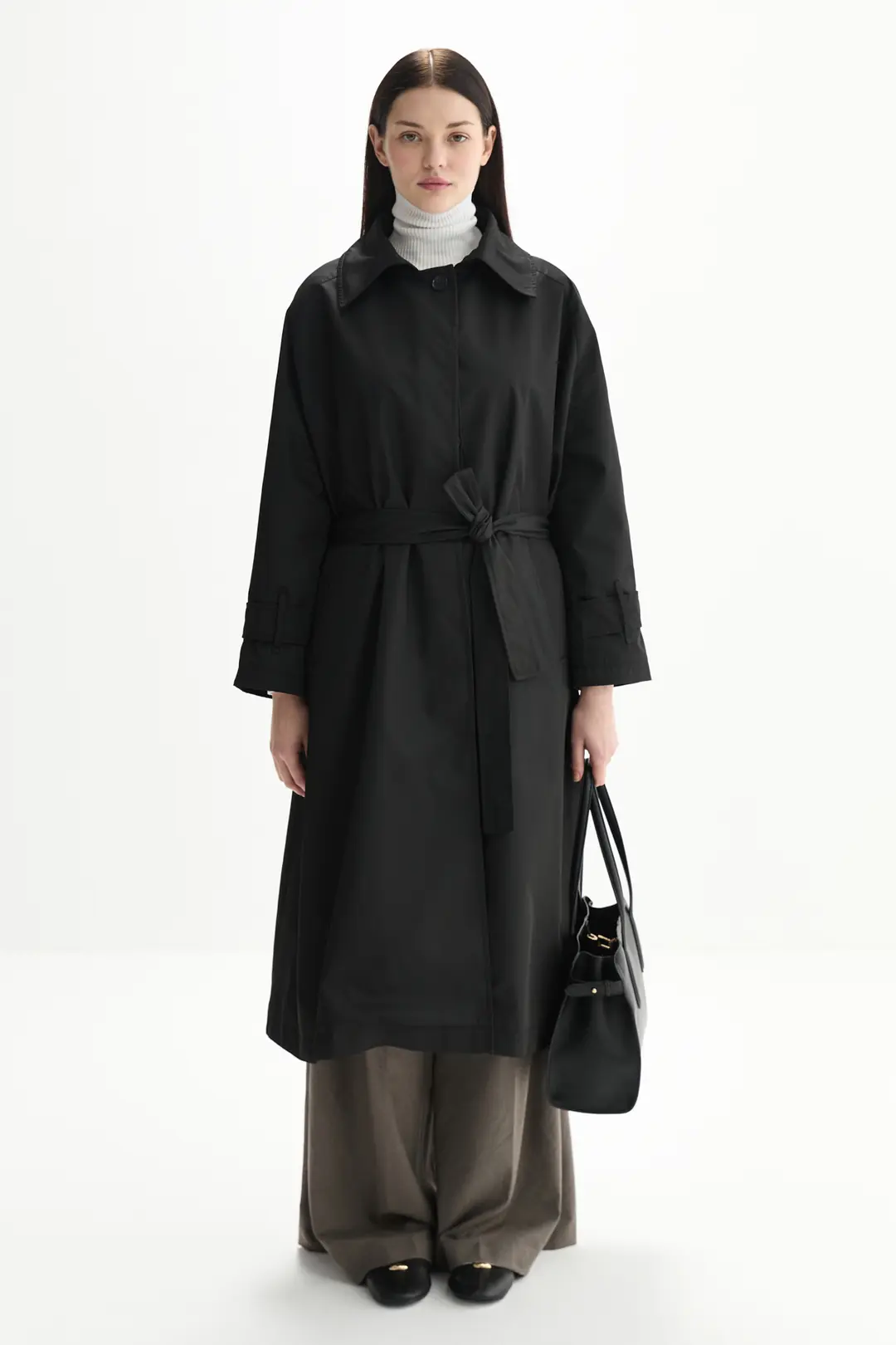 Kemerli Oversize Trençkot 20