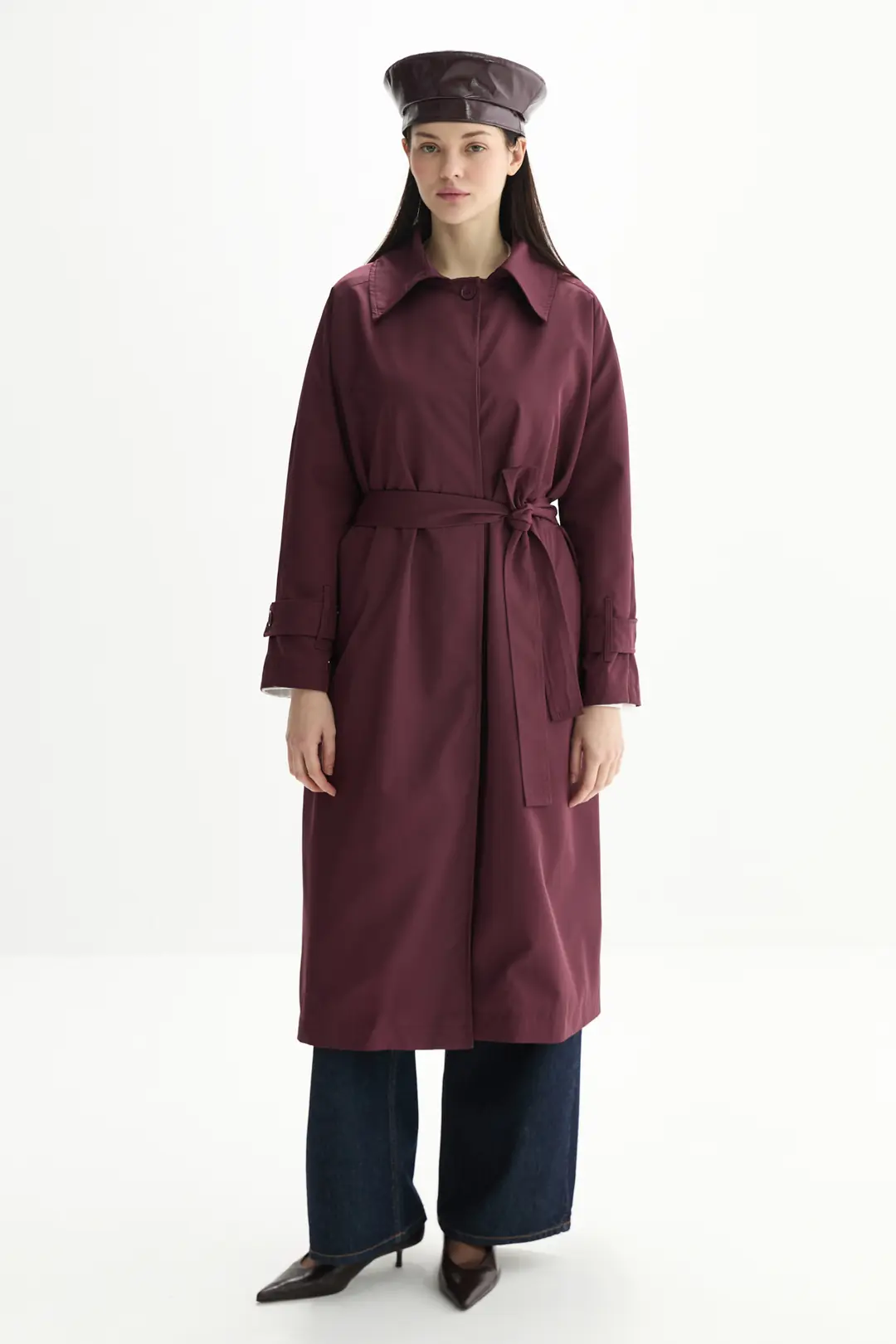Kemerli Oversize Trençkot 15
