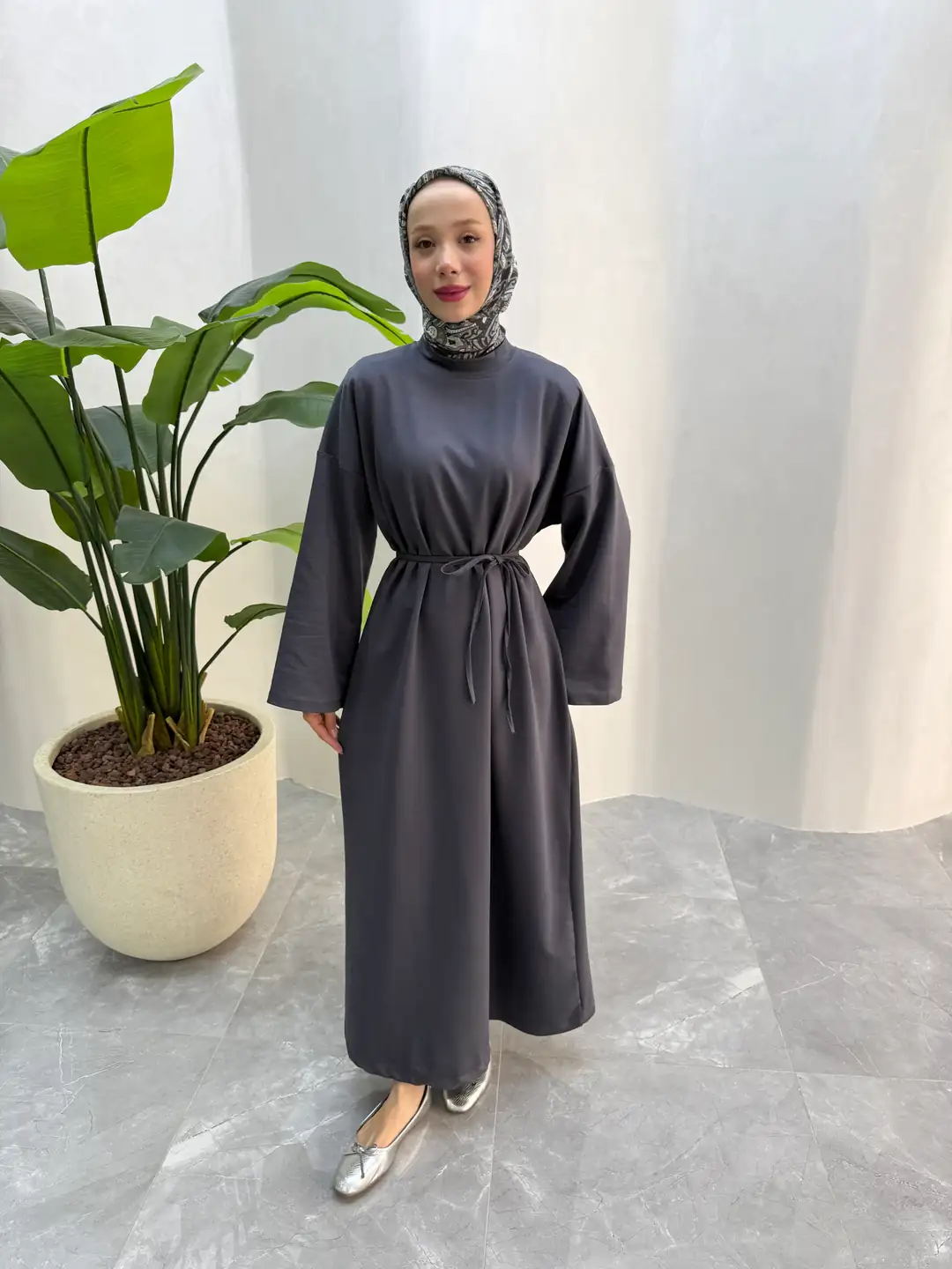 Rahat Kesim Oversize Elbise