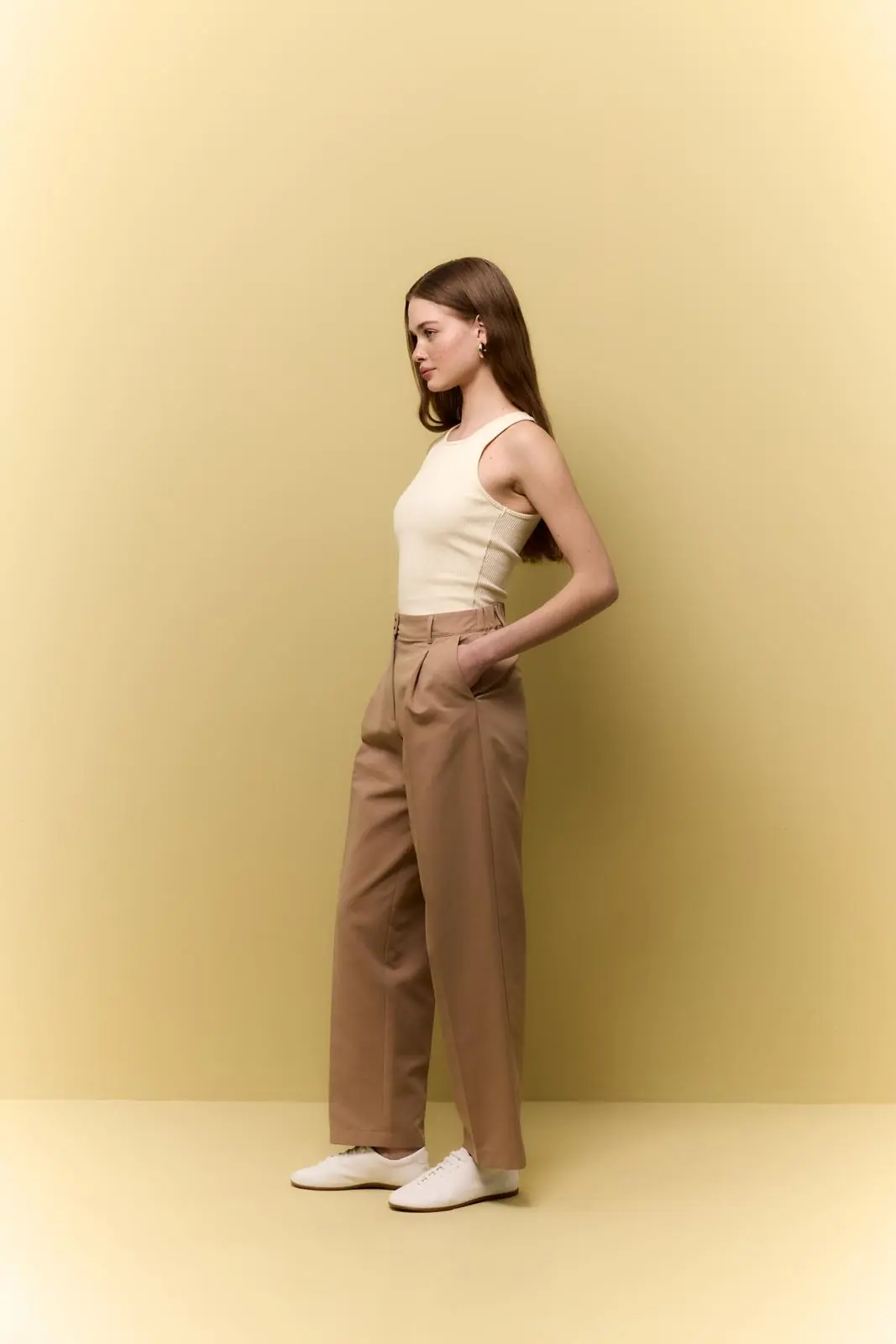Katy Gabardin Pantolon 3
